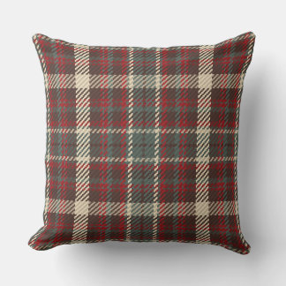 Coussin de Noël classique Buffalo Plaid