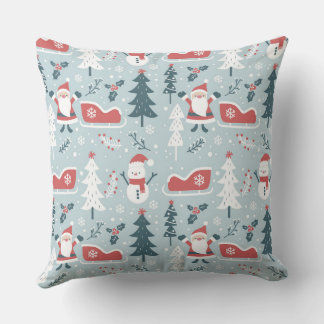 Coussin de Noël cosy