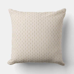 Coussin de Noël de luxe – Noir, Blanc & Or