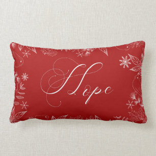 Coussin de Noël de Red HOPE