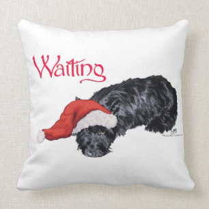 Coussin de Noël écossais Terrier
