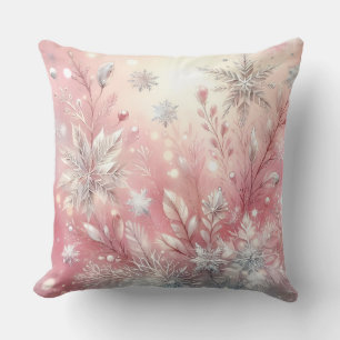 Coussin de Noël élégant violet