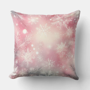 Coussin de Noël élégant violet