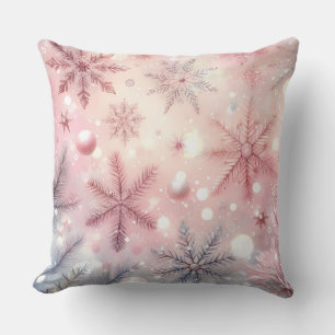 Coussin de Noël élégant violet