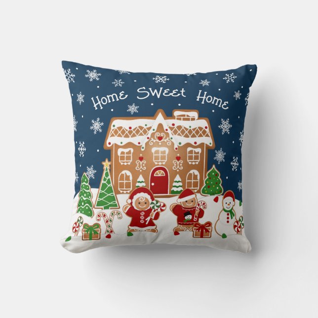 Coussin de Noël en pain d'épices (Recto)