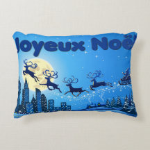 Coussin de Noël Festif 