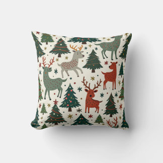 Coussin de Noël Festif Cushion