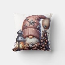 Coussin de Noël Gnome