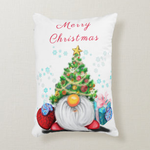 Coussin de Noël Gnome avec cadeau