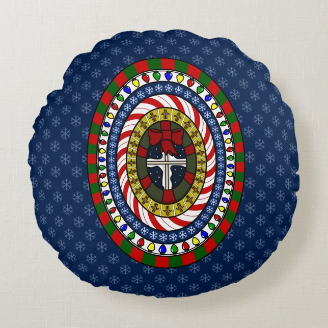 Coussin de Noël Joueur (Devant)