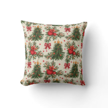 Coussin de Noël Joyeux 1
