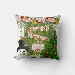 Coussin de Noël, Joyeux Noël