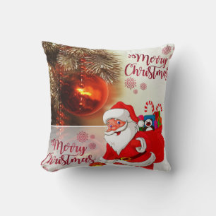 Coussin de Noël, Joyeux Noël