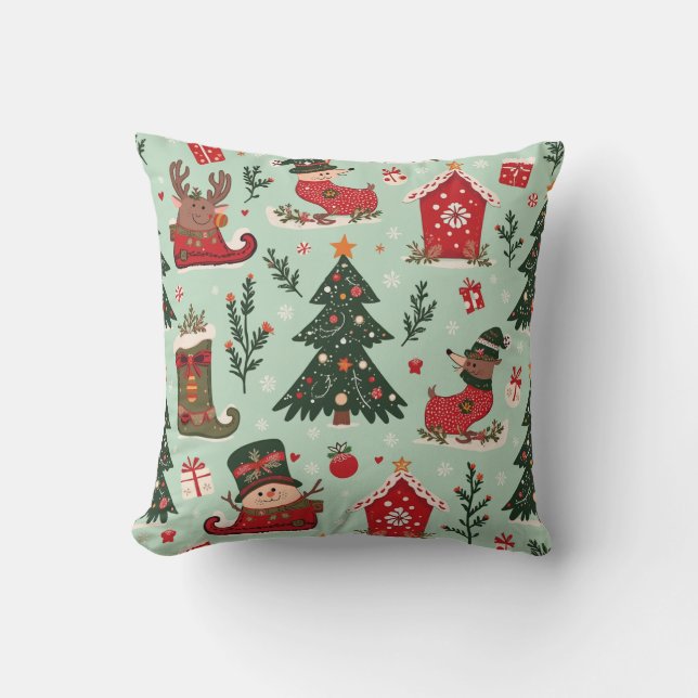 coussin de noël mignon (Recto)