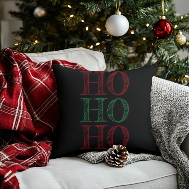 Coussin de Noël noir (Créateur téléchargé)