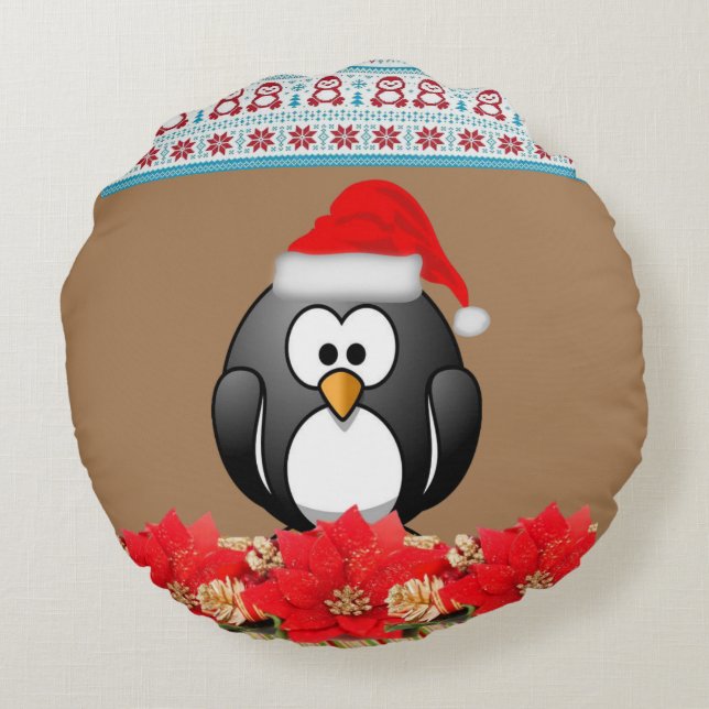Coussin de Noël, Penguin (Dos)
