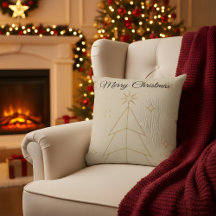 « Coussin de Noël personnalisé avec photo de famil
