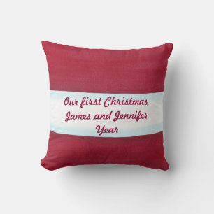 Coussin de Noël personnalisé Père Noël taille