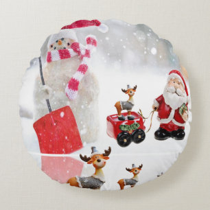 Coussin de Noël, Snowman