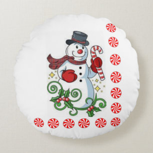 Coussin de Noël, Snowman