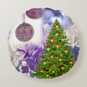 Coussin de Noël, Snowman