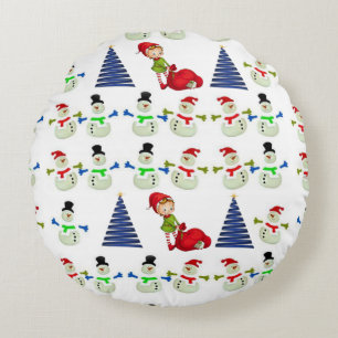 Coussin de Noël, Snowman