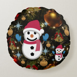 Coussin de Noël, Snowman