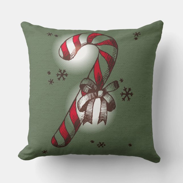Coussin de Noël sucre de canne/Linge de colombe (Recto)