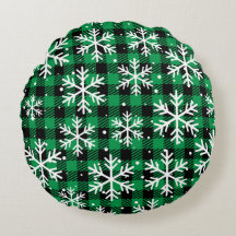 Coussin de Noël vert