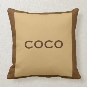 Coussin de noix de pécan de Cocos