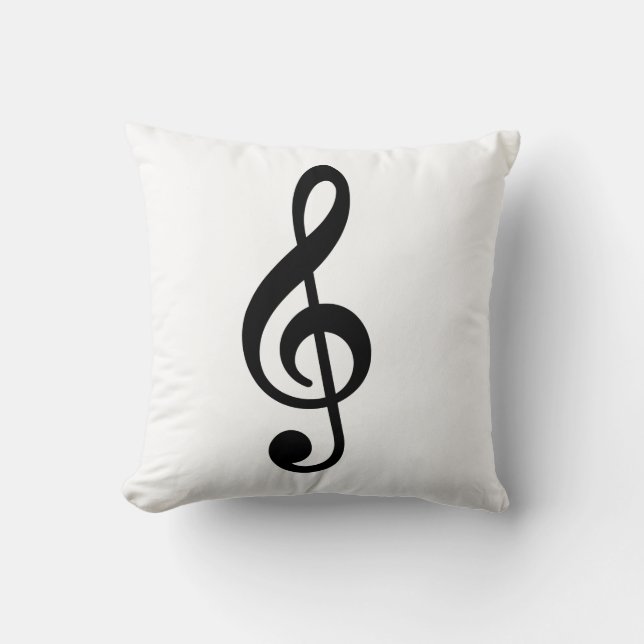 Coussin de notes musicales pour Ados (Recto)