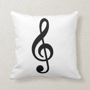 Coussin de notes musicales pour Ados
