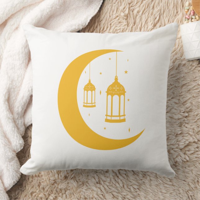 Coussin de nuit de Ramadan minimaliste (Couverture)