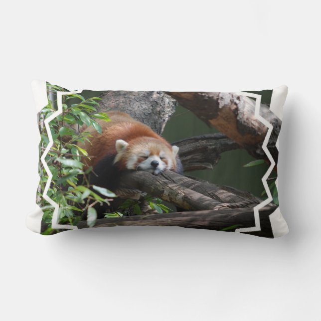 Coussin de panda rouge de sommeil (Recto)