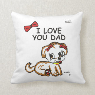 Coussin de papa d'ange je t'aime