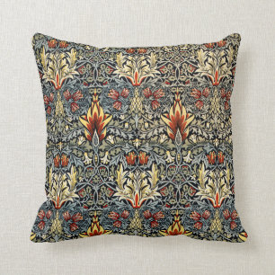 Coussin de papier peint de William Morris