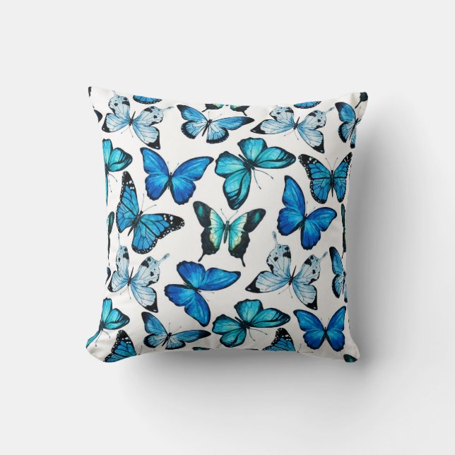 Coussin de papillon (blanc) (Recto)