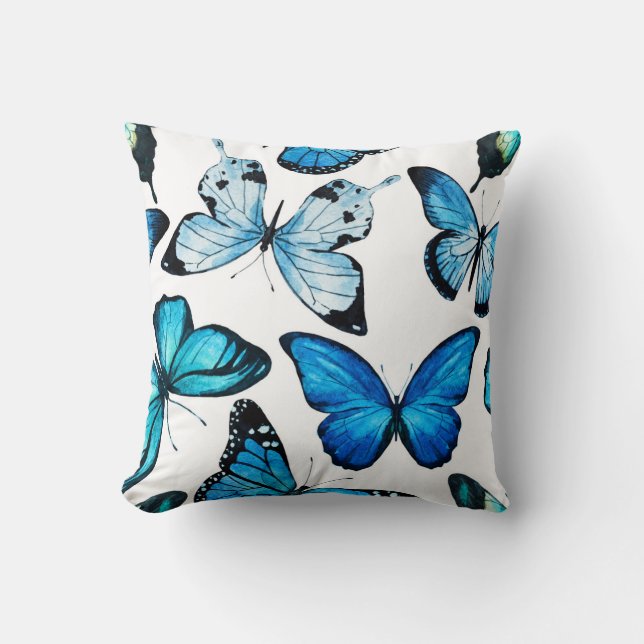 Coussin de papillon (blanc) (Recto)