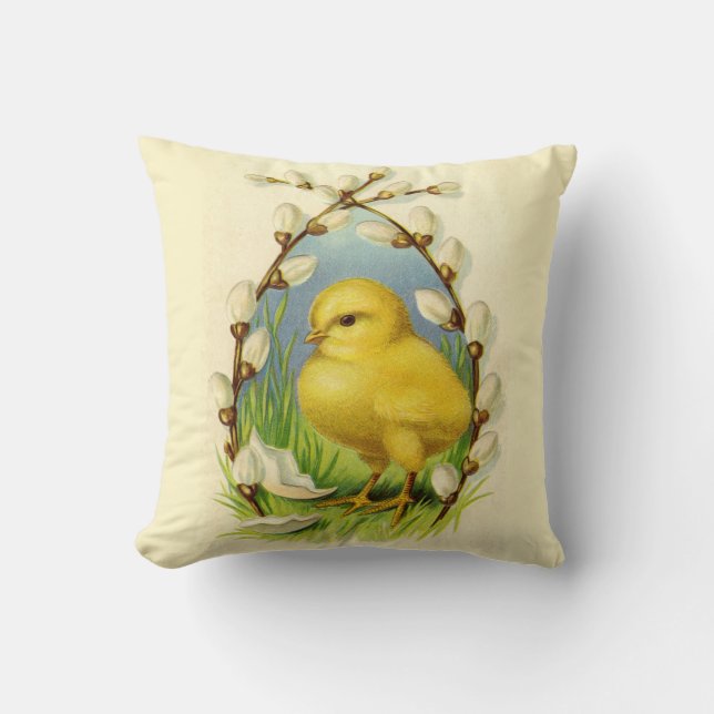 Coussin de Pâques Petit Poussin (Recto)