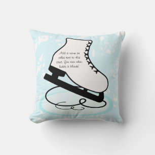 Coussin de patinage artistique blond