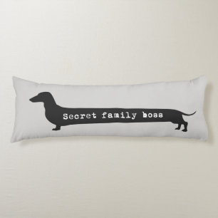 Coussin de patron secret de famille de silhouett