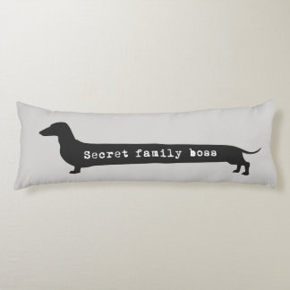 Coussin de patron secret de famille de silhouett
