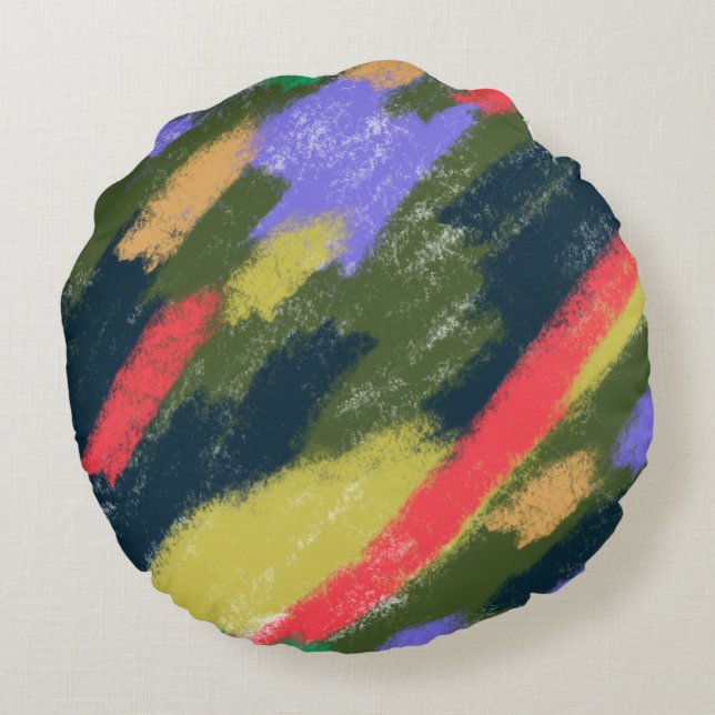 Coussin de peinture de doigt (Dos)