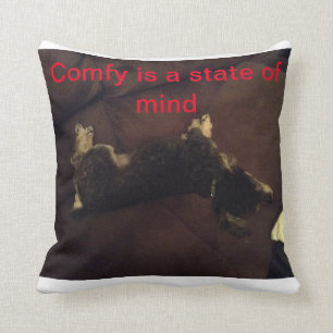 Coussin de petit somme de caniche