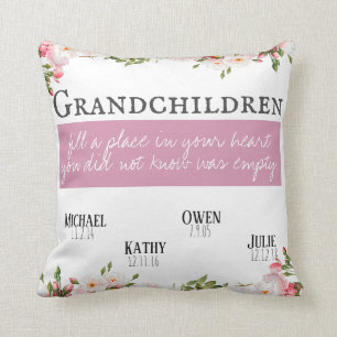 Coussin de petits-enfants