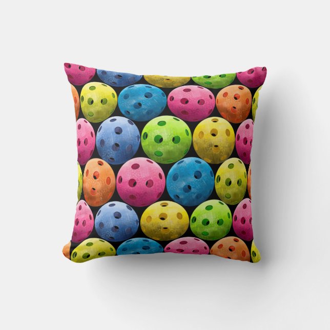 Coussin de Pickleball d'amusement (Recto)