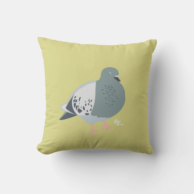 Coussin de Pigeon Dreams (Recto)