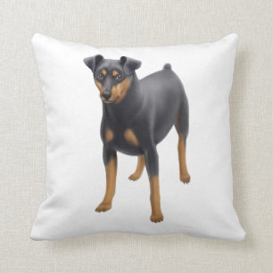 Coussin de Pin de minute de Pinscher miniature