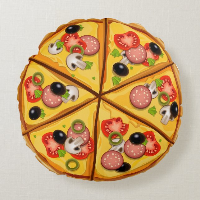 Coussin de pizza (Devant)
