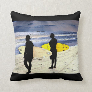 Coussin de plage de surfer